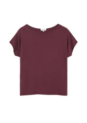 Jerseyshirt mit überschnittenen Schultern