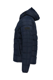 Winterjacke mit abnehmbarer Kapuze