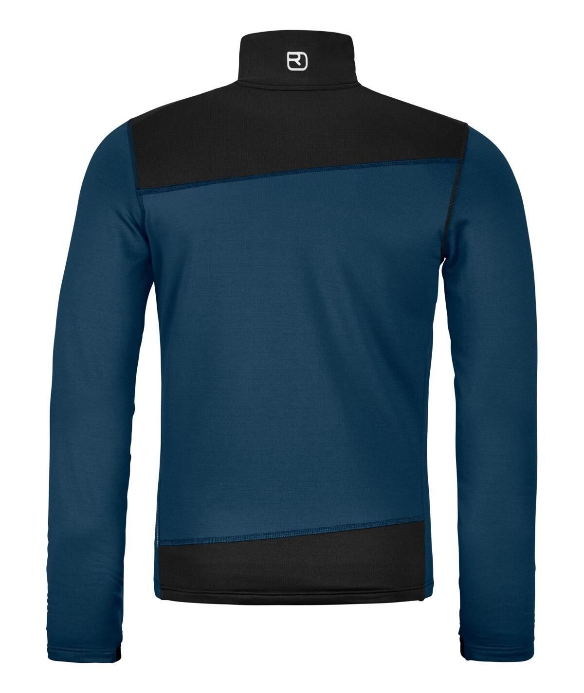 Fleecejacke mit Stehkragen