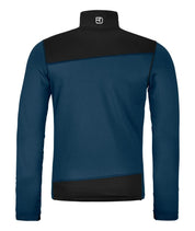 Fleecejacke mit Stehkragen