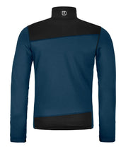 Fleecejacke mit Stehkragen