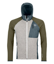 Fleecejacke mit Kapuze