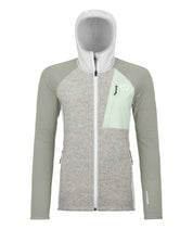 Fleecejacke mit Kapuze