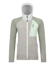 Fleecejacke mit Kapuze