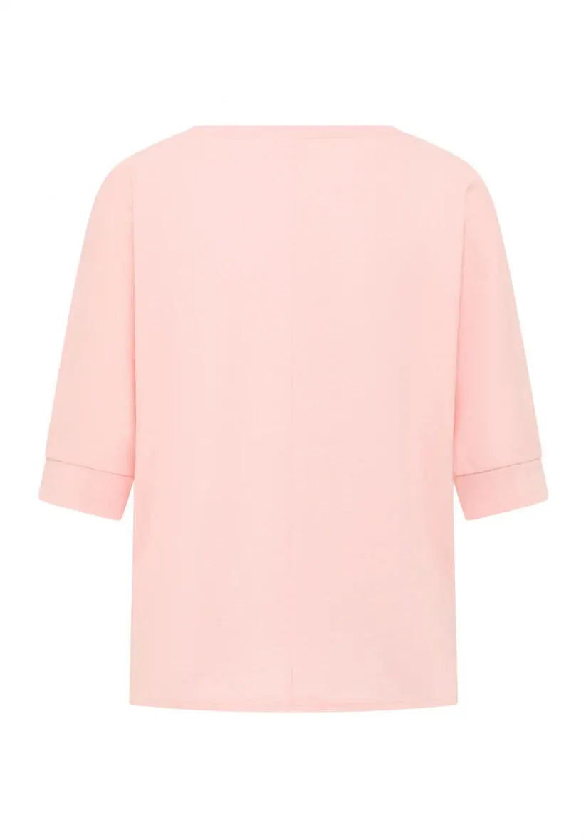 T-Shirt aus Baumwollmix
