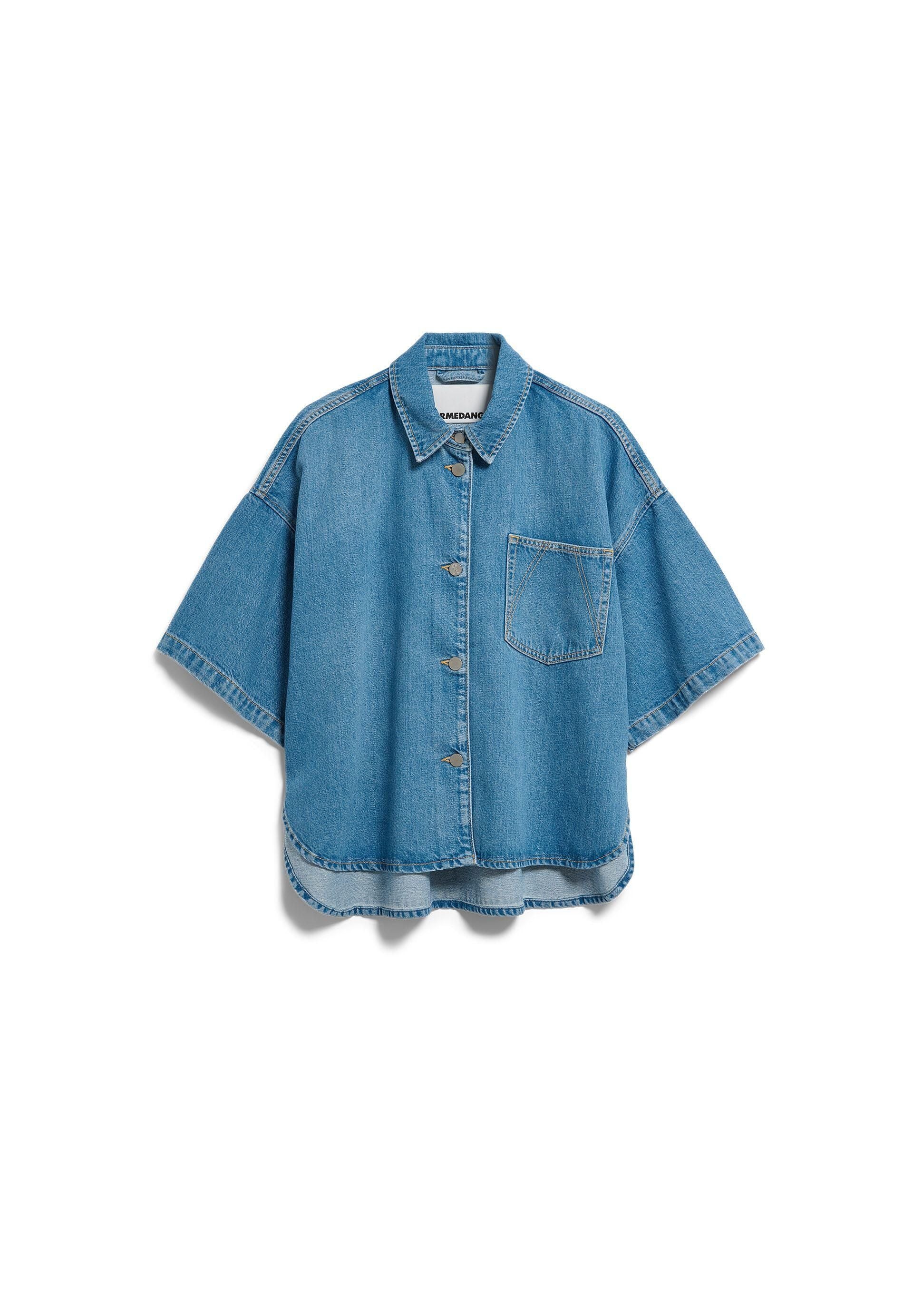 Jeansbluse Relaxed Fit