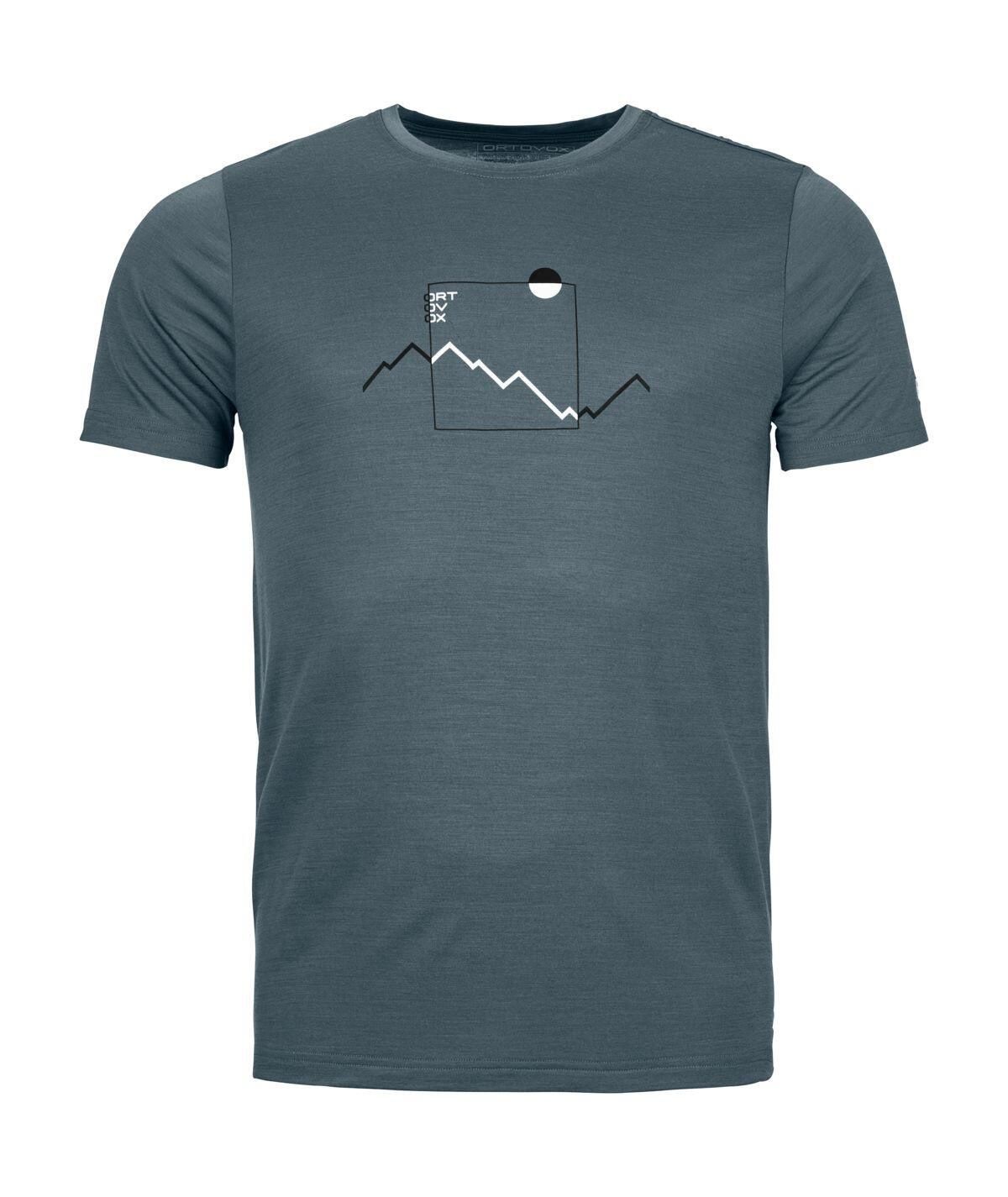 T-Shirt aus Wollmix