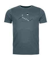 T-Shirt aus Wollmix