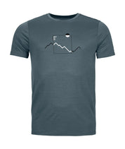 T-Shirt aus Wollmix