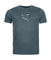 T-Shirt aus Wollmix