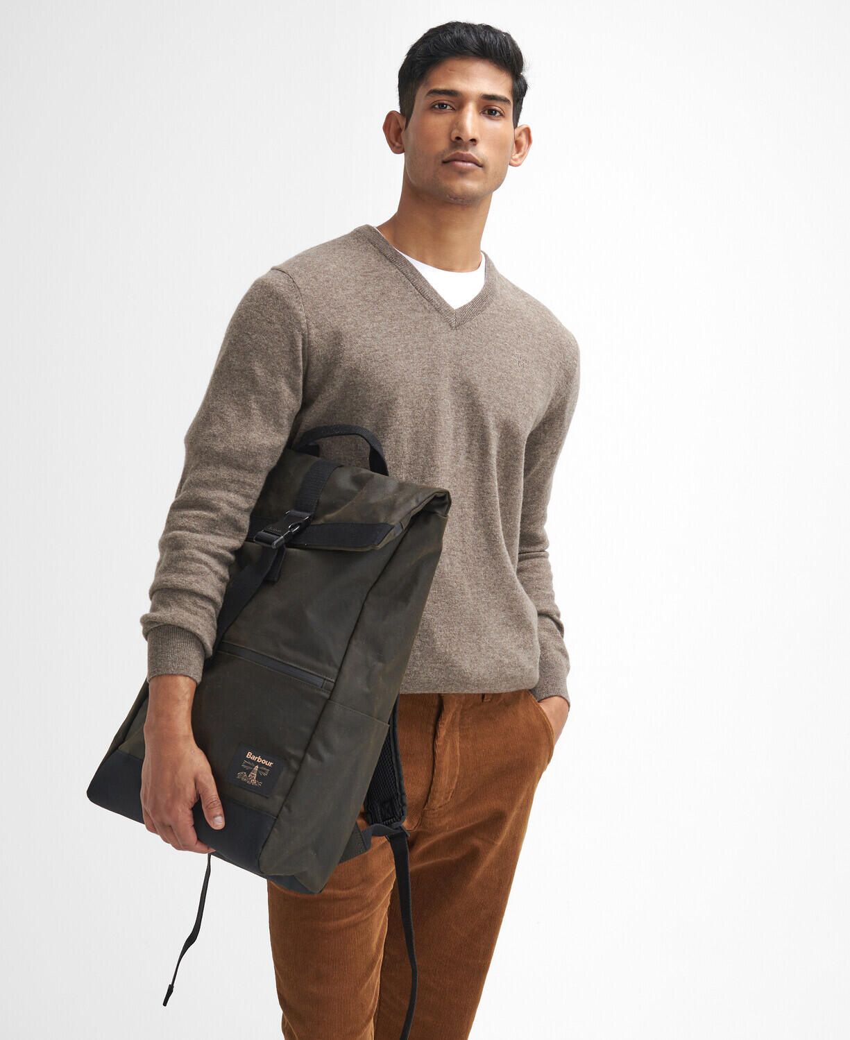 Rucksack FIELD Roll-Top gewachst