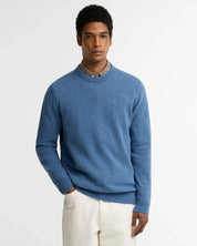 Melierter Strickpullover