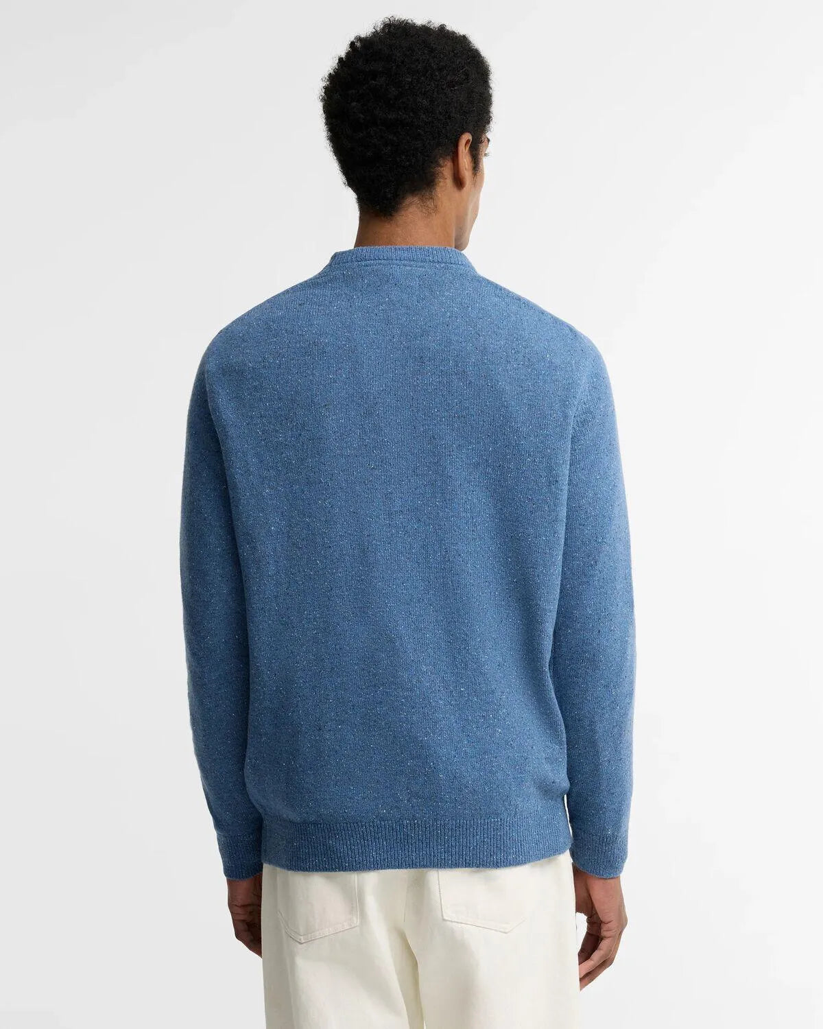 Melierter Strickpullover