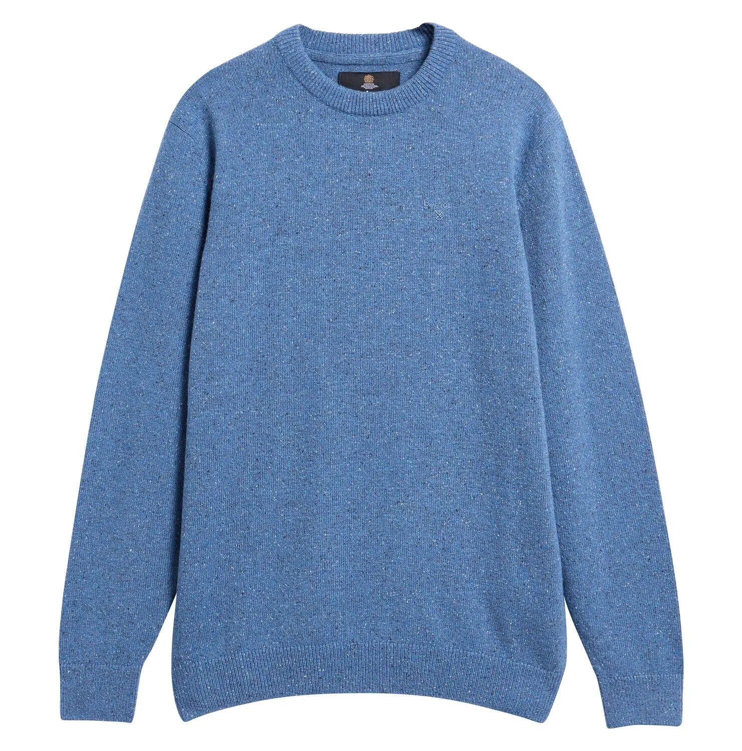 Melierter Strickpullover