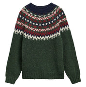 Strickpullover aus Wolle