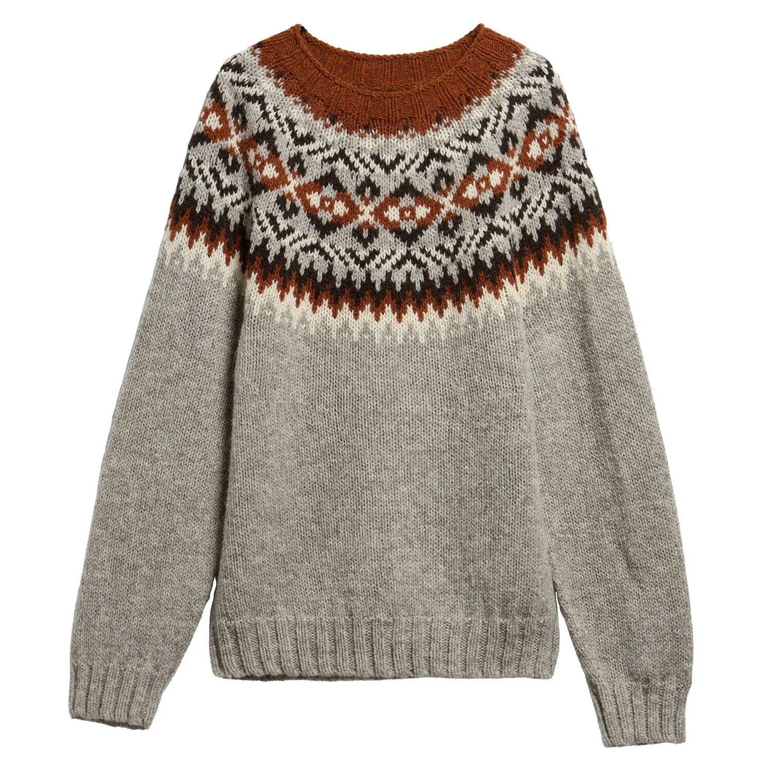 Strickpullover aus Wolle