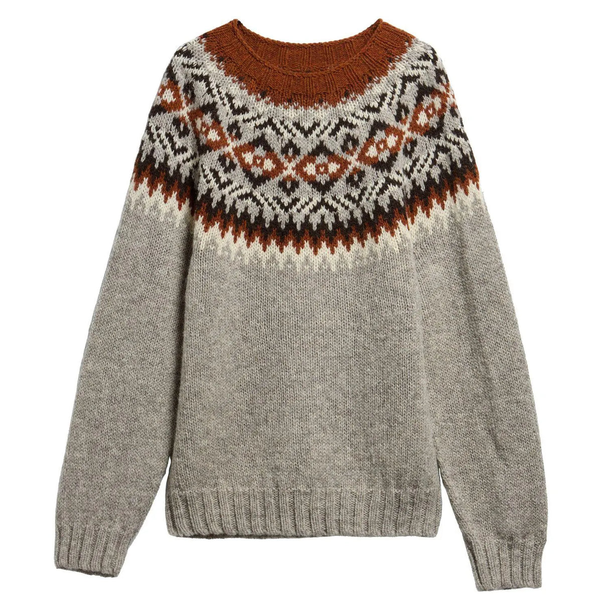Strickpullover aus Wolle