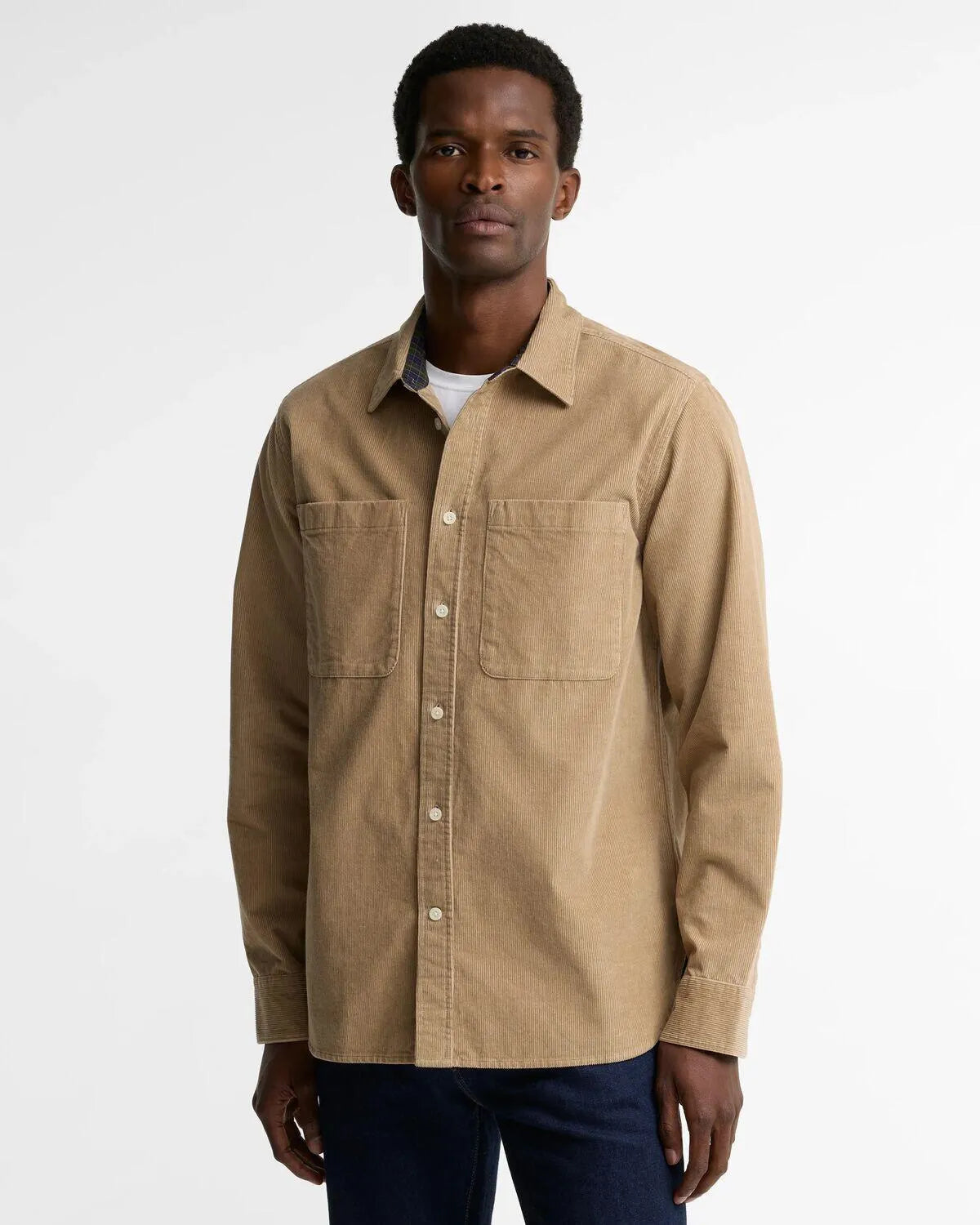 Cordhemd Authentic Fit