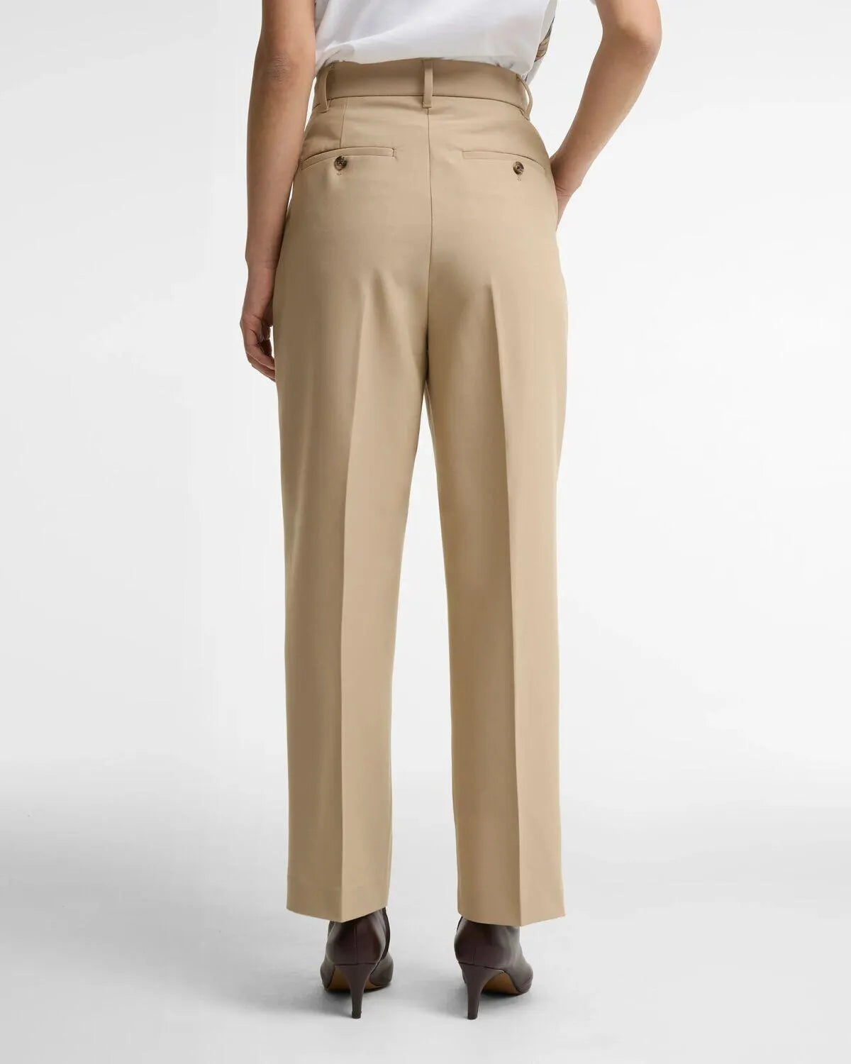 Bundfaltenhose FAWNE Straight Leg