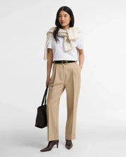 Bundfaltenhose FAWNE Straight Leg