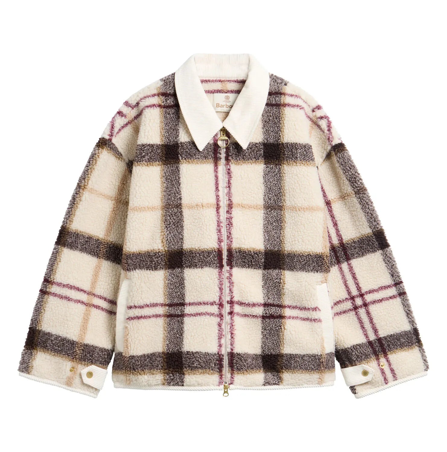 Fleecejacke HAZELWOOD TARTAN
