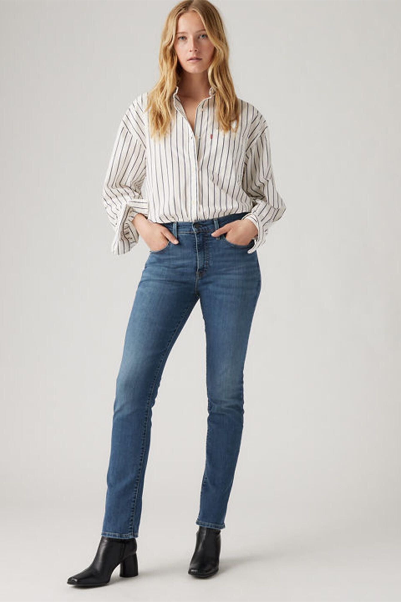 724™ High Rise Straight Jeans