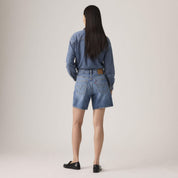 High-Rise Baggy Shorts