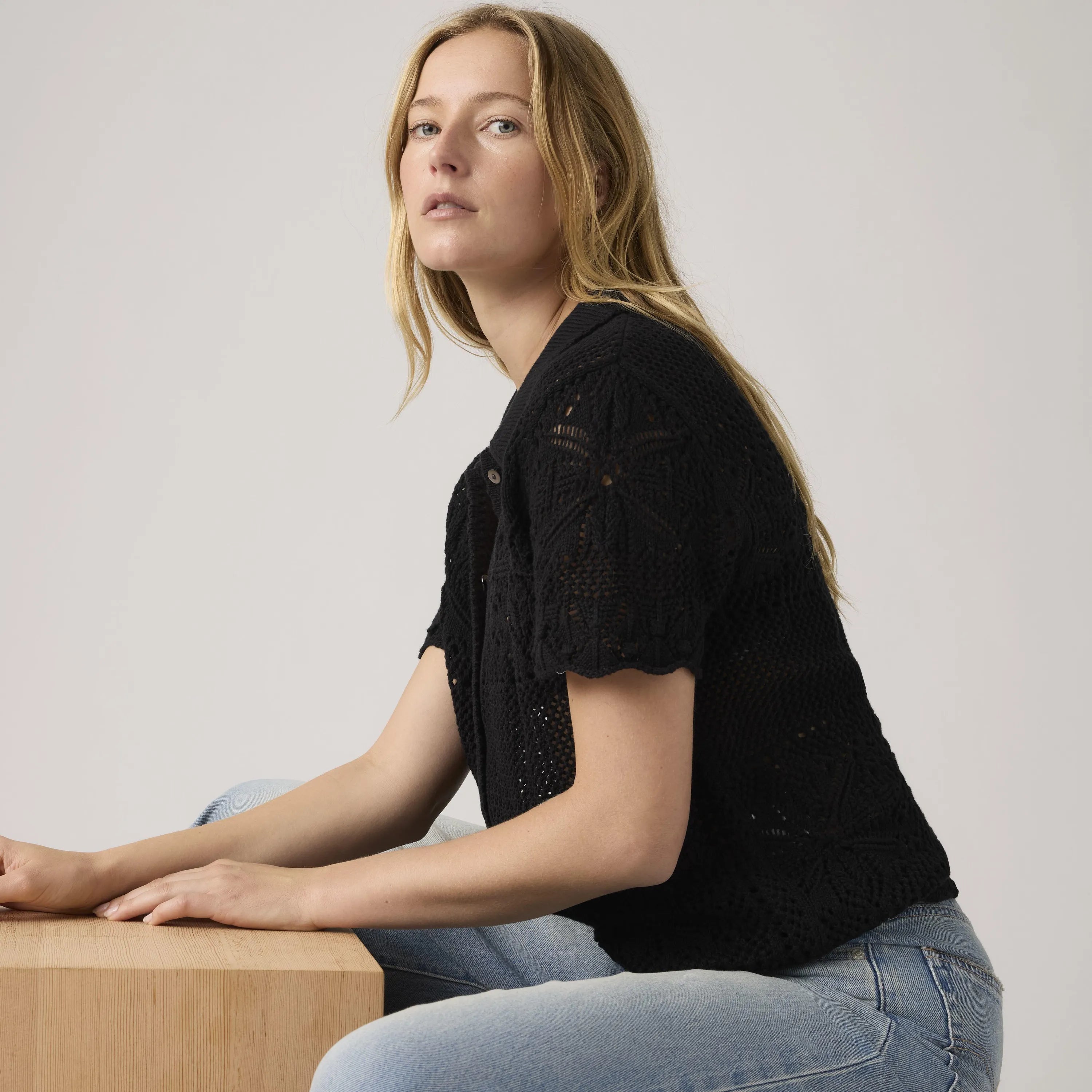Susanna Häkelshirt Mit Blumenmuster