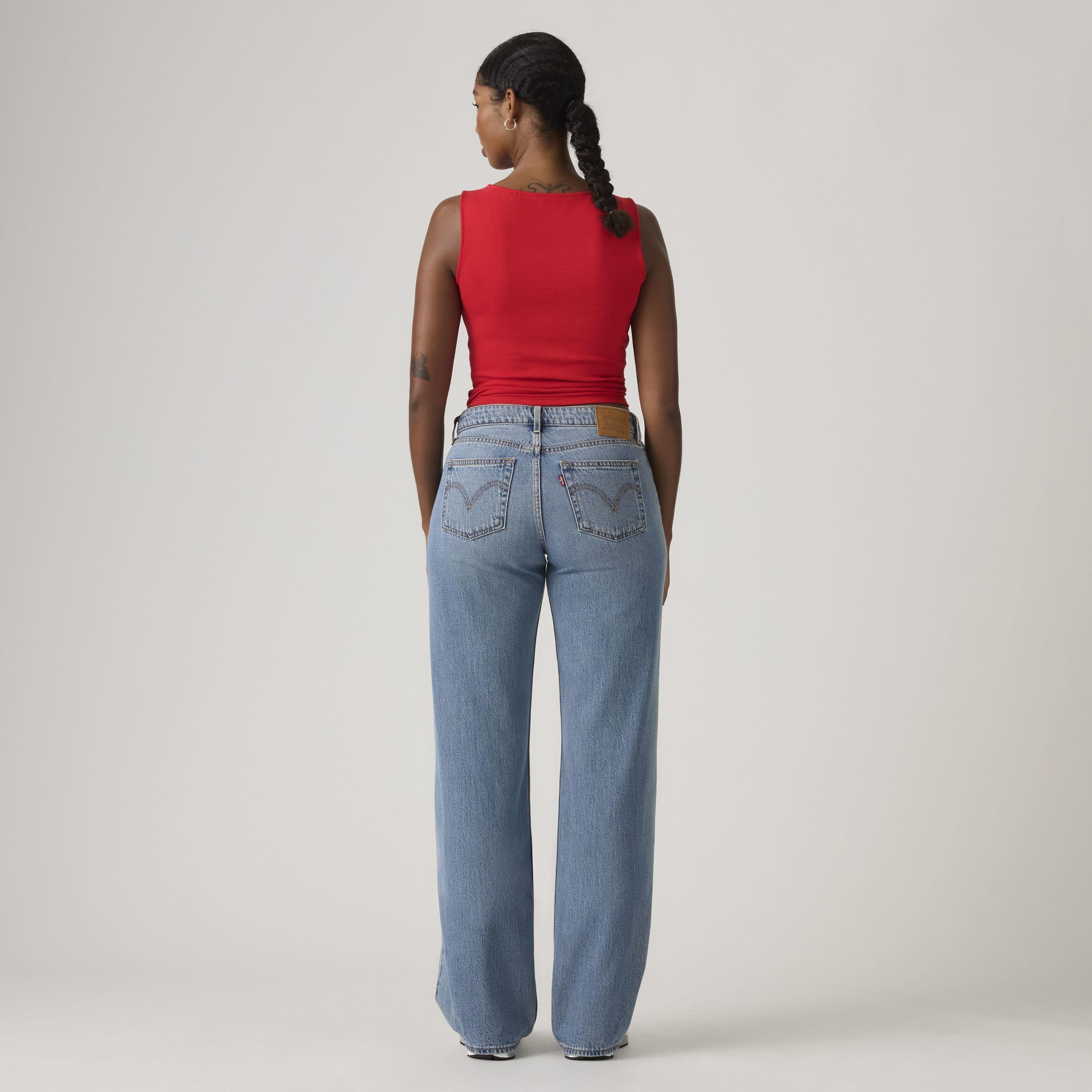 Low Loose Lightweight Jeans