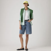 Jeansshorts aus Baumwolle Baggy