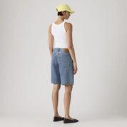 Jeansshorts aus Baumwolle Baggy