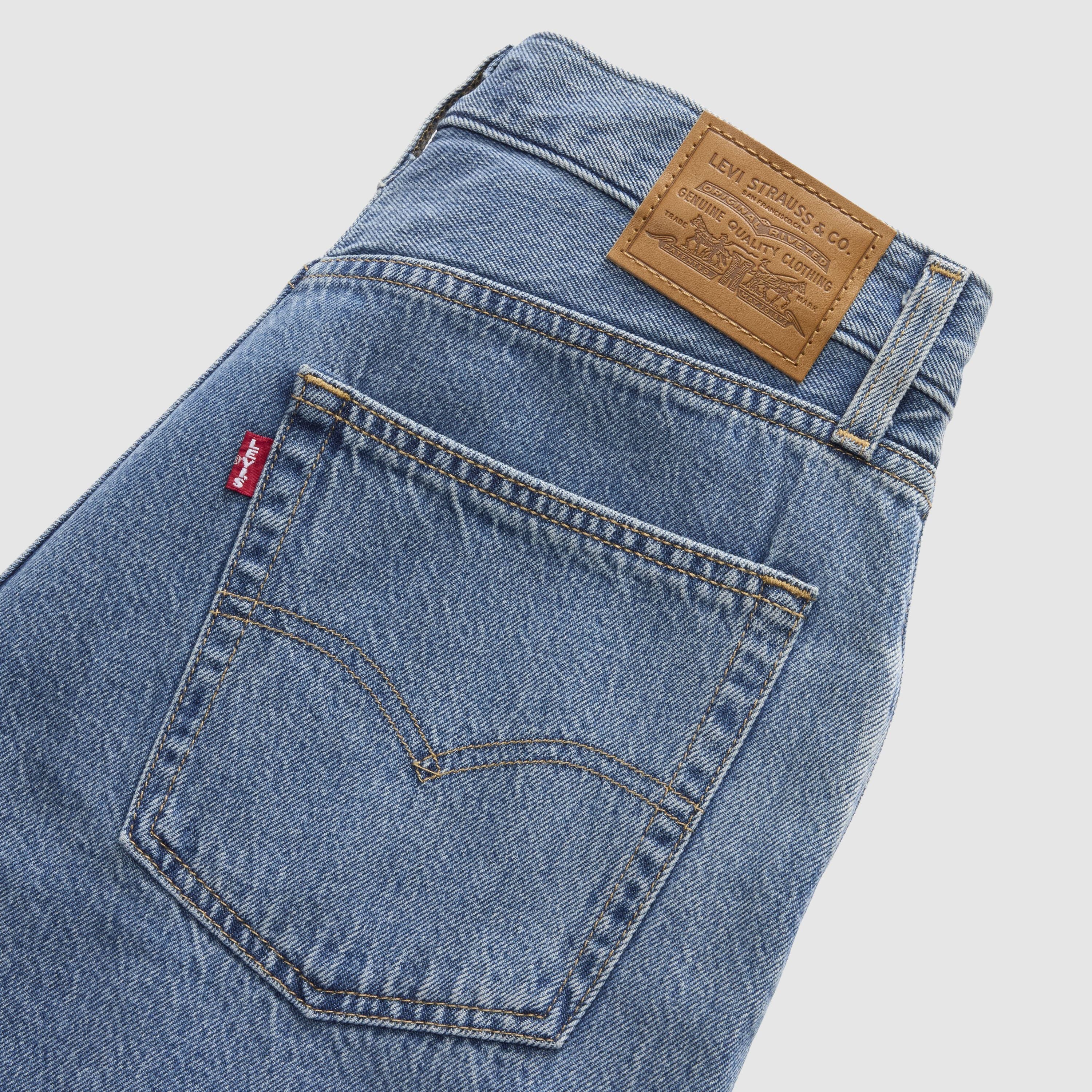 Jeansshorts aus Baumwolle Baggy