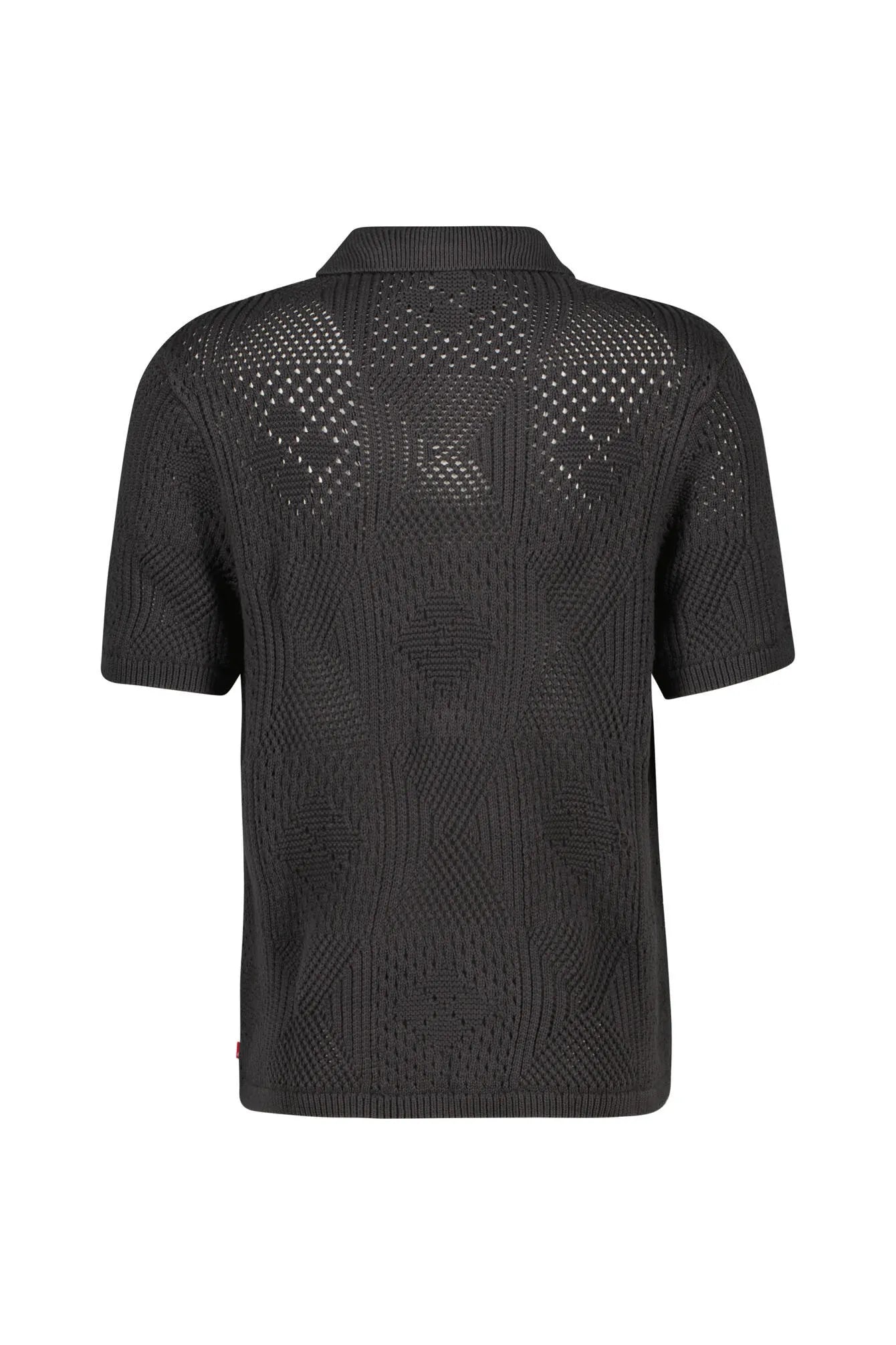 Strick-T-Shirt aus Baumwolle
