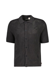 Strick-T-Shirt aus Baumwolle