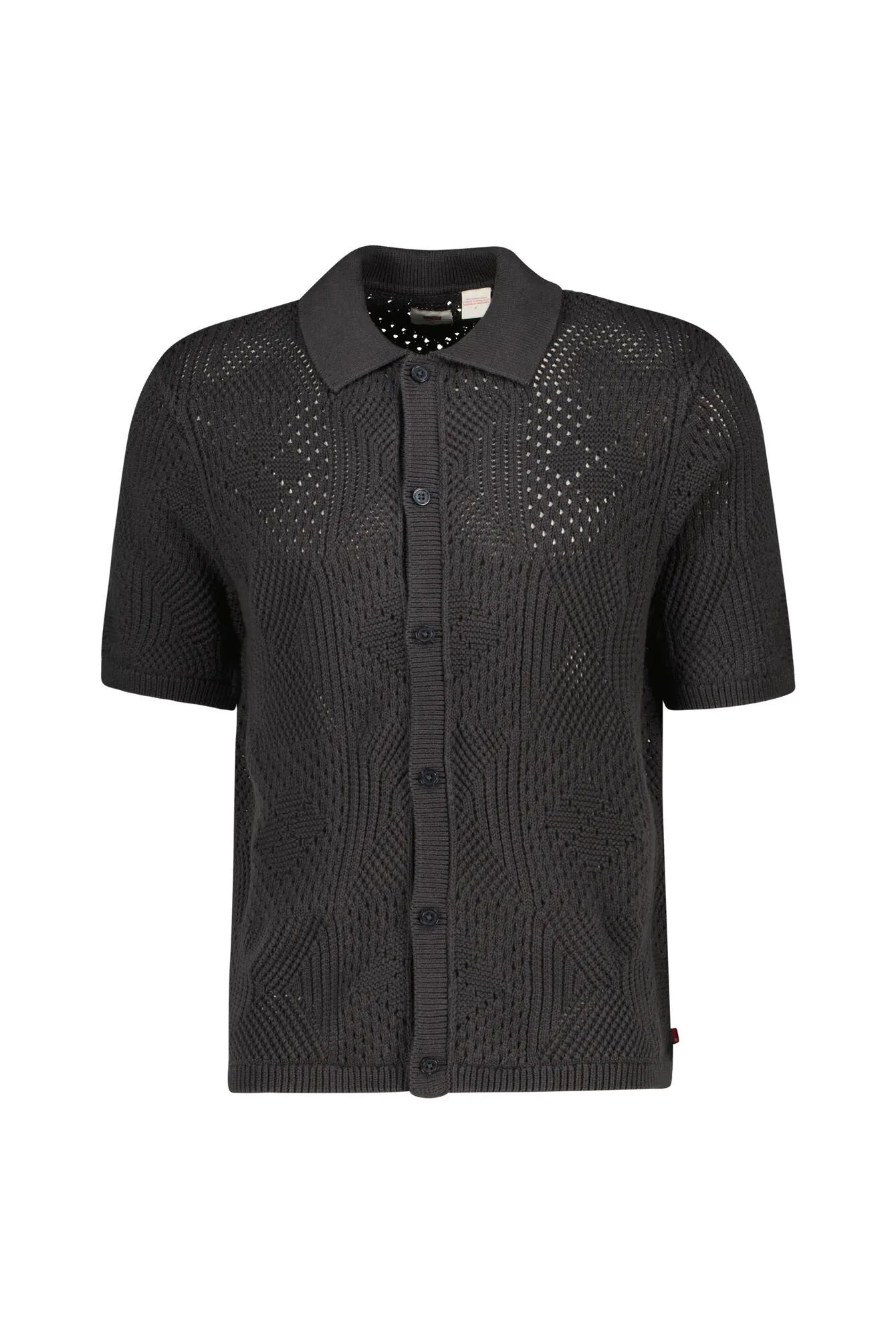 Strick-T-Shirt aus Baumwolle