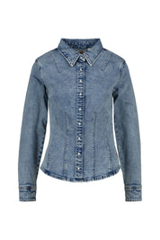 Jeansjacke aus Baumwolle