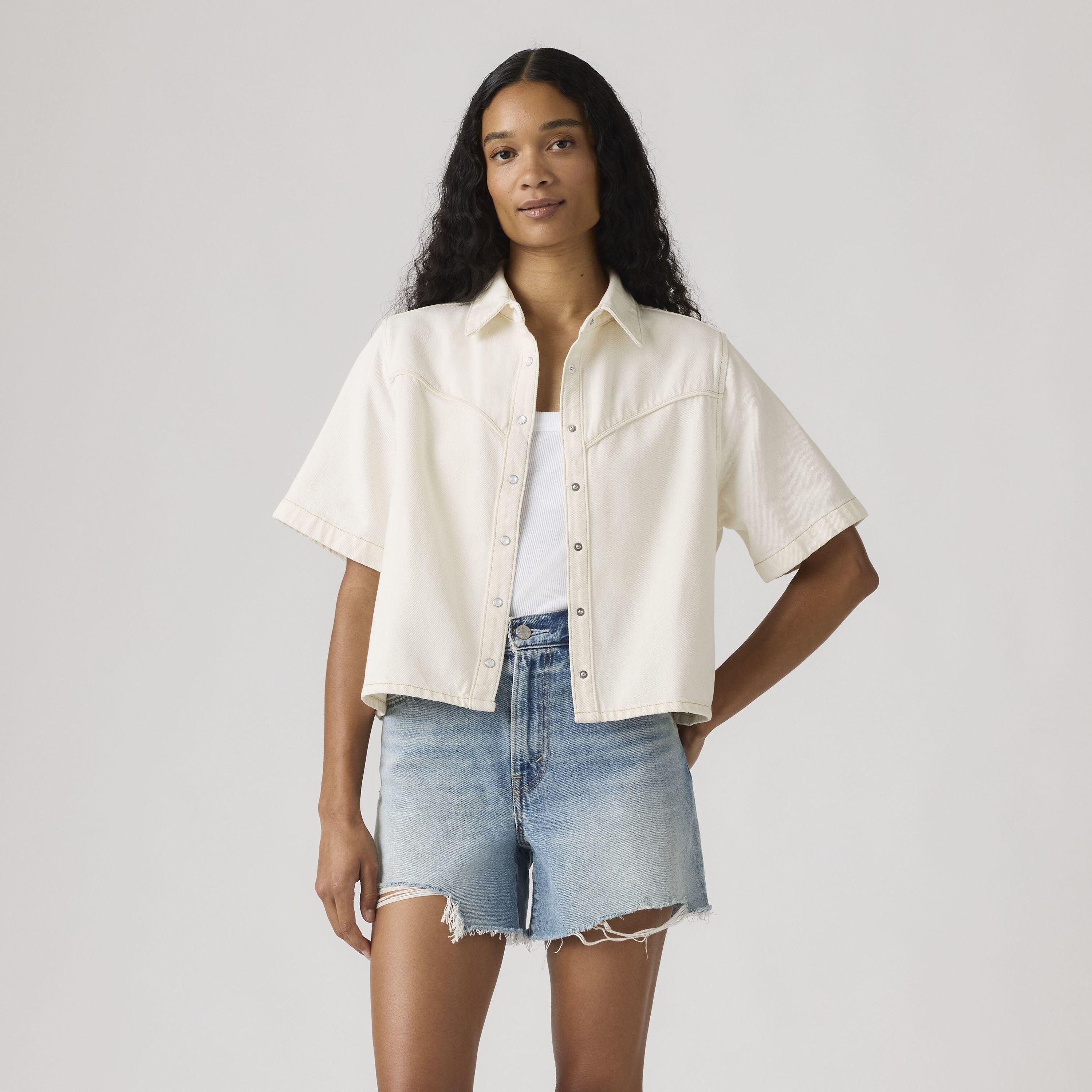 Jeansjacke aus Baumwolle
