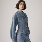 Jeansjacke aus Baumwolle