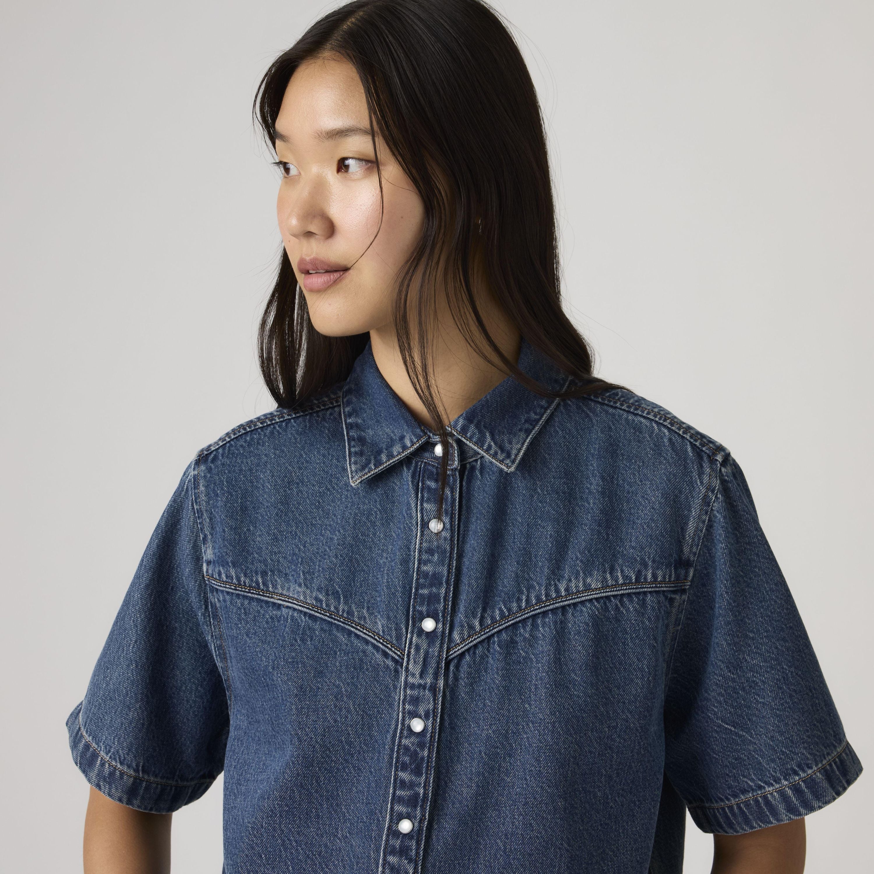 Jeansbluse LOGAN