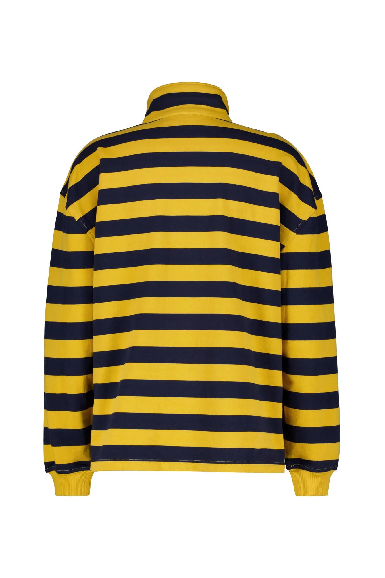 Pullover mit Quarter-Zip aus Baumwolle