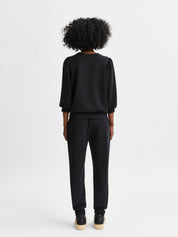 Sweatshirt mit Puffärmeln