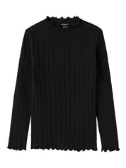 Geripptes Langarmshirt