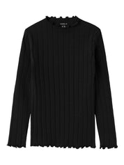 Geripptes Langarmshirt