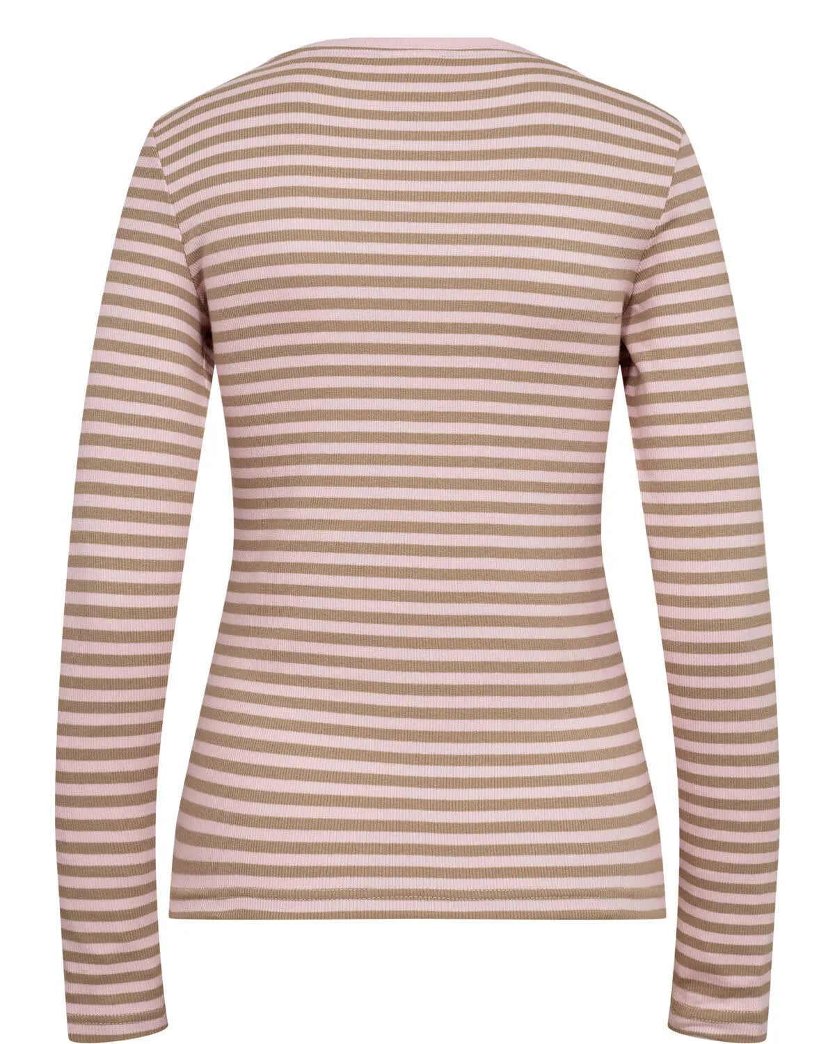 Langarmshirt aus Rippstrick