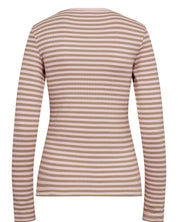 Langarmshirt aus Rippstrick