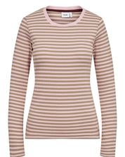 Langarmshirt aus Rippstrick
