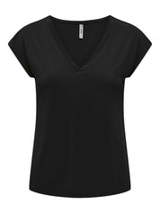 T-Shirt mit V-Neck