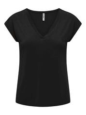T-Shirt mit V-Neck