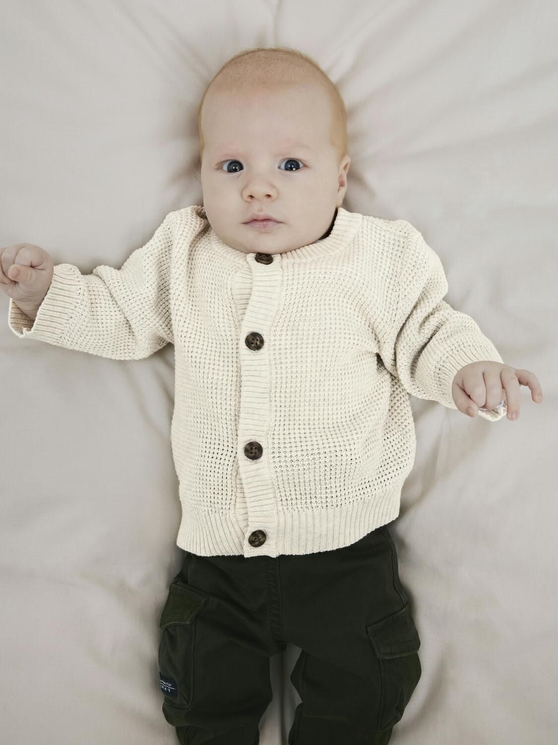 Strickjacke aus Bio-Baumwolle