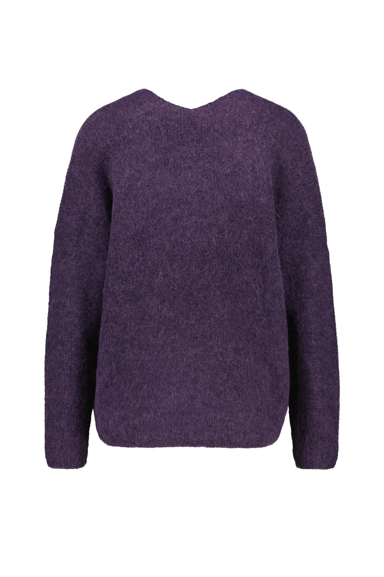 Strickpullover mit V-Ausschnitt